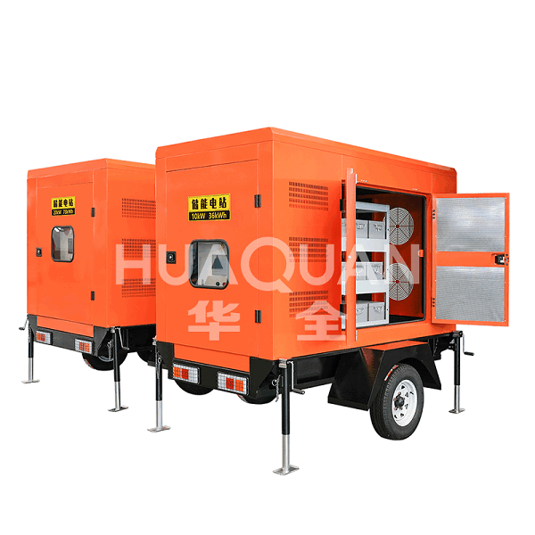 移动拖车储能电站