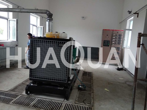 庆云水利项目备用500kW发电机组案例
