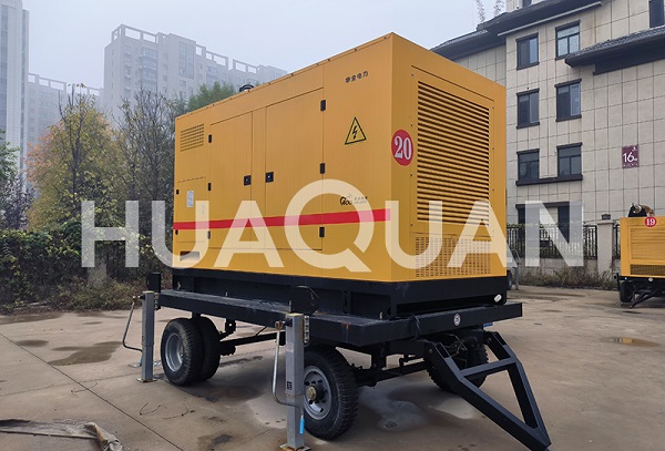 贵州信息技术服务用400kW移动式发电机组案例