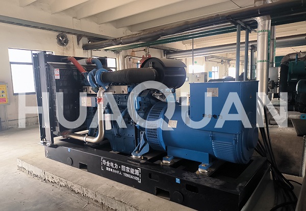 山西工程建设用600kW发电机组案例