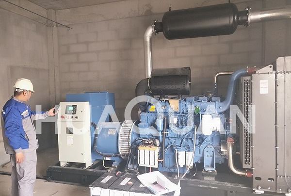 克拉玛依某小学350kW发电机组案例