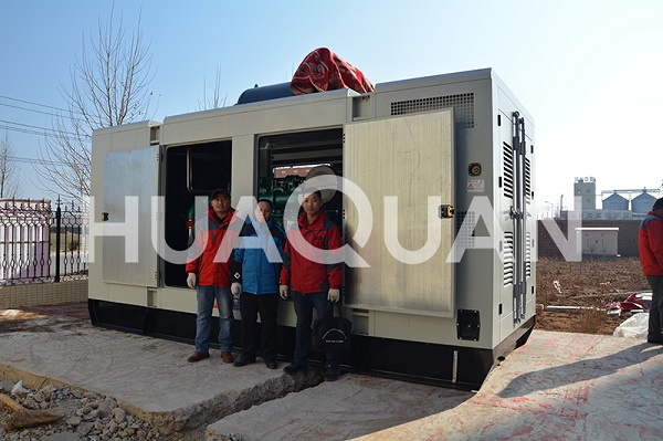 内蒙古乳制品加工厂用450kw发电机案例