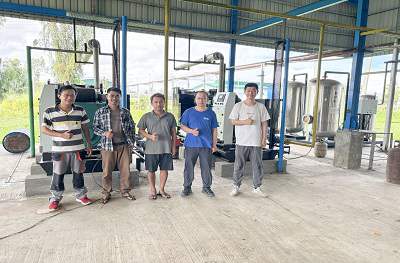 沼气环保项目选用华全300kW沼气发电机组