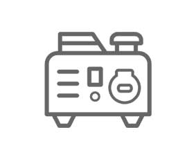 华全便携式发电机 解决笨重难移痛点