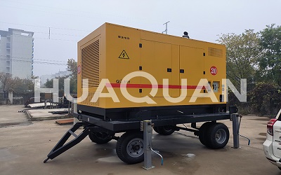 华全柴油发电机工地成功案例