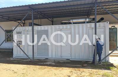 华全集装箱发电机 油田成功案例