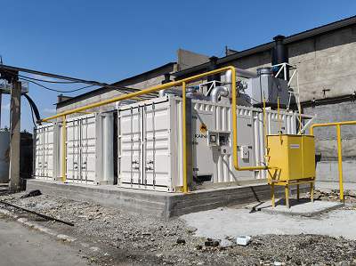 华全燃气发电机某工业园区500kW分布式能源项目