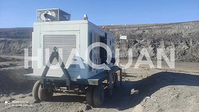 华全油田供电案例 新疆某油气田联合站供电项目 800kW 燃气发电机组