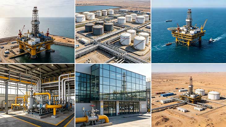 华全油气田供电适用场景 钻井平台 海上油气田 输油气管线