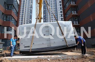 华全WC系列400kW工程工地用案例