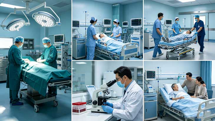 华全医院应急供电适用场景 手术室 ICU 急诊 检验科