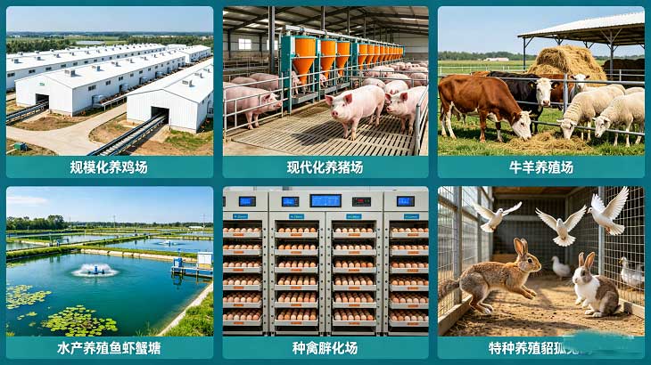 华全养殖专用发电机覆盖场景